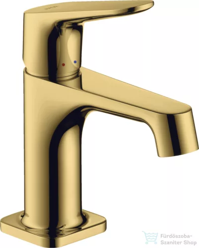 Hansgrohe AXOR CITTERIO M mosdó csaptelep automata leeresztővel,polírozott arany hatású 34016990