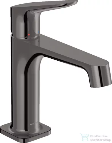 Hansgrohe AXOR CITTERIO M mosdó csaptelep nem zárható leeresztővel,polírozott fekete króm 34017330