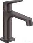 Hansgrohe AXOR CITTERIO M mosdó csaptelep nem zárható leeresztővel,szálcsiszolt fekete króm 34017340