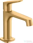 Hansgrohe AXOR CITTERIO M mosdó csaptelep nem zárható leeresztővel,szálcsiszolt sárgaréz hatású 34017950