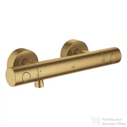   GROHE Grohtherm 1000 termosztátos zuhany csaptelep zuhanyszett nélkül,Brushed Cool Sunrise 34065GN2