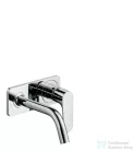 Hansgrohe AXOR Citterio M egykaros, falsík alatti mosdócsaptelep dekorlappal és rövid kifolyóval DN15, króm  34112000