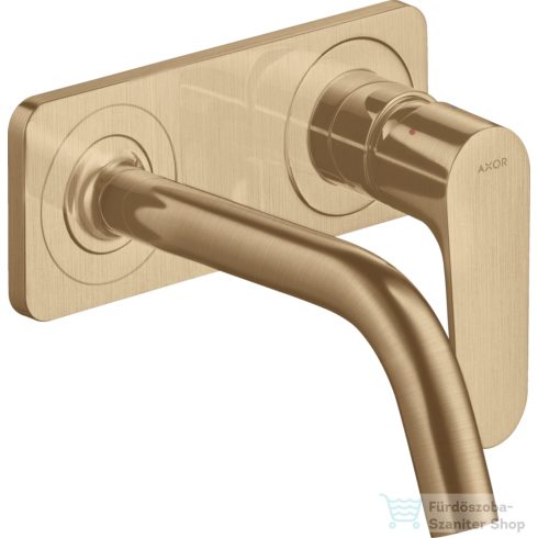 Hansgrohe AXOR Citterio M falsík alatti mosdó csaptelep 16,7 cm-es kifolyóval,szálcsiszolt bronz 34112140