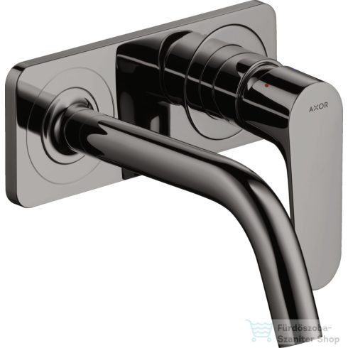 Hansgrohe AXOR Citterio M falsík alatti mosdó csaptelep 16,7 cm-es kifolyóval,polírozott fekete króm 34112330