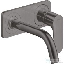   Hansgrohe AXOR Citterio M falsík alatti mosdó csaptelep 16,7 cm-es kifolyóval,szálcsiszolt fekete króm 34112340