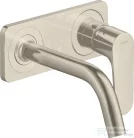 Hansgrohe AXOR Citterio M falsík alatti mosdó csaptelep 16,7 cm-es kifolyóval,szálcsiszolt nikkel 34112820