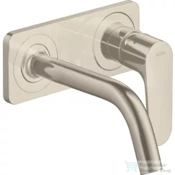   Hansgrohe AXOR Citterio M falsík alatti mosdó csaptelep 16,7 cm-es kifolyóval,szálcsiszolt nikkel 34112820