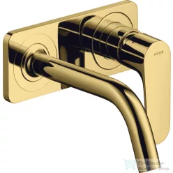   Hansgrohe AXOR Citterio M falsík alatti mosdó csaptelep 16,7 cm-es kifolyóval,polírozott arany hatású 34112990
