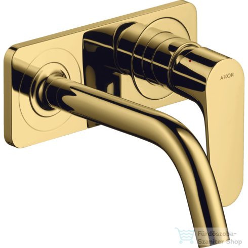 Hansgrohe AXOR Citterio M falsík alatti mosdó csaptelep 16,7 cm-es kifolyóval,polírozott arany hatású 34112990