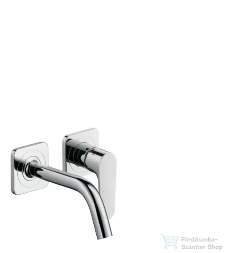 Hansgrohe AXOR Citterio M egykaros, falsík alatti mosdócsaptelep takarórozettákkal és rövid kifolyóval DN15, króm  34113000