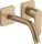 Hansgrohe AXOR Citterio M falsík alatti mosdó csaptelep 16,7 cm-es kifolyóval,szálcsiszolt bronz 34113140