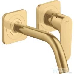  Hansgrohe AXOR Citterio M falsík alatti mosdó csaptelep 16,7 cm-es kifolyóval,szálcsiszolt arany hatású 34113250