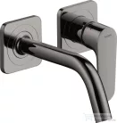 Hansgrohe AXOR Citterio M falsík alatti mosdó csaptelep 16,7 cm-es kifolyóval,polírozott fekete króm 34113330