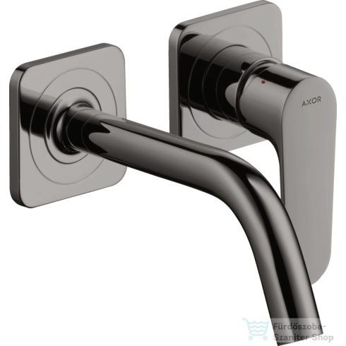 Hansgrohe AXOR Citterio M falsík alatti mosdó csaptelep 16,7 cm-es kifolyóval,polírozott fekete króm 34113330