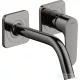 Hansgrohe AXOR Citterio M falsík alatti mosdó csaptelep 16,7 cm-es kifolyóval,polírozott fekete króm 34113330