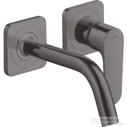   Hansgrohe AXOR Citterio M falsík alatti mosdó csaptelep 16,7 cm-es kifolyóval,szálcsiszolt fekete króm 34113340