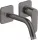 Hansgrohe AXOR Citterio M falsík alatti mosdó csaptelep 16,7 cm-es kifolyóval,szálcsiszolt fekete króm 34113340
