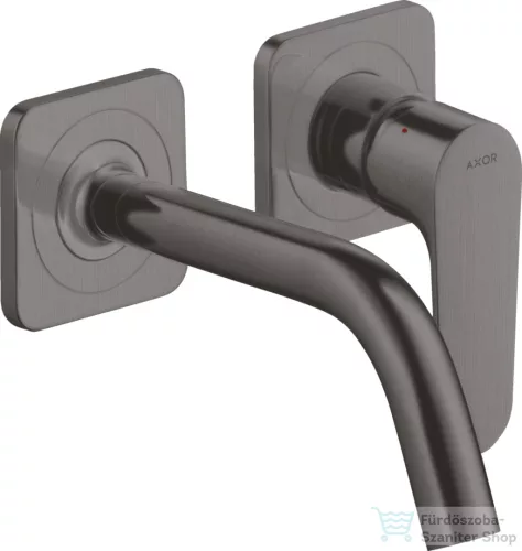 Hansgrohe AXOR Citterio M falsík alatti mosdó csaptelep 16,7 cm-es kifolyóval,szálcsiszolt fekete króm 34113340