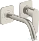 Hansgrohe AXOR Citterio M falsík alatti mosdó csaptelep 16,7 cm-es kifolyóval,rozsdamentes acél hatású 34113800