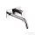Hansgrohe AXOR Citterio M egykaros, falsík alatti mosdócsaptelep dekorlappal és hosszú kifolyóval DN15, króm 34115000