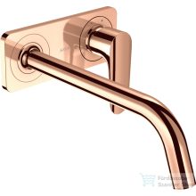   Hansgrohe AXOR Citterio M falsík alatti mosdó csaptelep 22,7 cm-es kifolyóval,nem zárható leeresztővel,polírozott vörös arany hatású 34115300