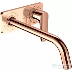   Hansgrohe AXOR Citterio M falsík alatti mosdó csaptelep 22,7 cm-es kifolyóval,nem zárható leeresztővel,polírozott vörös arany hatású 34115300