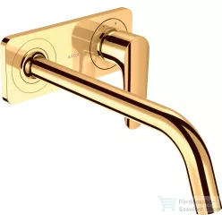   Hansgrohe AXOR Citterio M falsík alatti mosdó csaptelep 22,7 cm-es kifolyóval,nem zárható leeresztővel,polírozott arany hatású 34115990