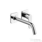 Hansgrohe AXOR  Citterio M egykaros, falsík alatti mosdócsaptelep takarórozettákkal és hosszú kifolyóval DN15, króm 34116000