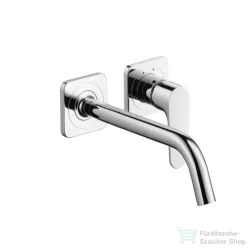   Hansgrohe AXOR  Citterio M egykaros, falsík alatti mosdócsaptelep takarórozettákkal és hosszú kifolyóval DN15, króm 34116000