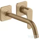 Hansgrohe AXOR Citterio M falsík alatti mosdó csaptelep 22,7 cm-es kifolyóval,nem zárható leeresztővel,szálcsiszolt bronz 34116140