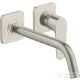 Hansgrohe AXOR Citterio M falsík alatti mosdó csaptelep 22,7 cm-es kifolyóval,nem zárható leeresztővel,rozsdamentes acél hatású 34116800