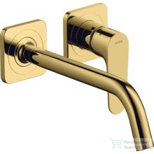   Hansgrohe AXOR Citterio M falsík alatti mosdó csaptelep 22,7 cm-es kifolyóval,nem zárható leeresztővel,polírozott arany hatású 34116990