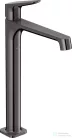 Hansgrohe AXOR CITTERIO M 250 magasított mosdó csaptelep nem zárható leeresztővel,polírozott fekete króm 34127330