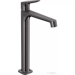   Hansgrohe AXOR CITTERIO M 250 magasított mosdó csaptelep nem zárható leeresztővel,polírozott fekete króm 34127330