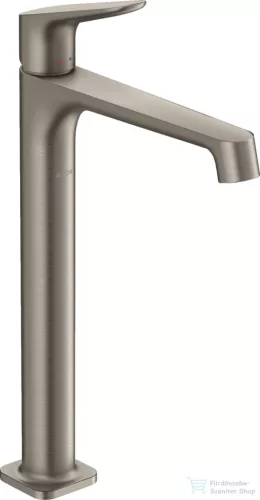 Hansgrohe AXOR CITTERIO M 250 magasított mosdó csaptelep nem zárható leeresztővel,rozsdamentes acél hatású 34127800