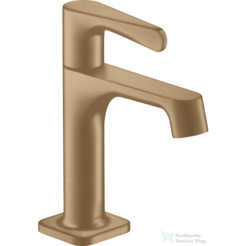 Hansgrohe AXOR CITTERIO M hidegvizes mosdó csaptelep leeresztő nélkül,szálcsiszolt bronz 34130140