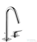Hansgrohe AXOR CITTERIO M 2-lyukú mosdó csaptelep DN15, automata leeresztővel, króm 34132000