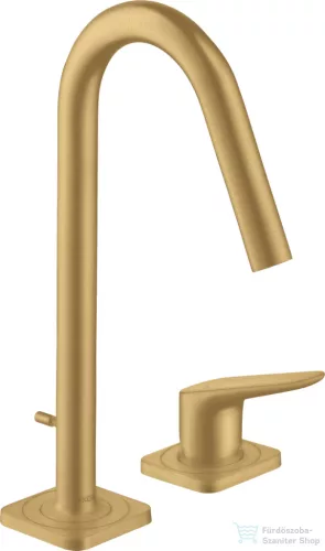 Hansgrohe AXOR CITTERIO M 2 üléses mosdó csaptelep automata leeresztővel,szálcsiszolt arany hatású 34132250