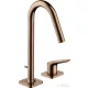 Hansgrohe AXOR CITTERIO M 2 üléses mosdó csaptelep automata leeresztővel,polírozott vörös arany hatású 34132300