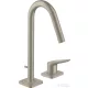 Hansgrohe AXOR CITTERIO M 2 üléses mosdó csaptelep automata leeresztővel,szálcsiszolt nikkel 34132820