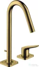 Hansgrohe AXOR CITTERIO M 2 üléses mosdó csaptelep automata leeresztővel,polírozott arany hatású 34132990