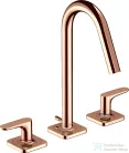 Hansgrohe AXOR CITTERIO M 3 üléses mosdó csaptelep automata leeresztővel,polírozott vörös arany hatású 34133300