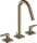 Hansgrohe AXOR CITTERIO M 3 üléses mosdó csaptelep automata leeresztővel,szálcsiszolt nikkel 34133820