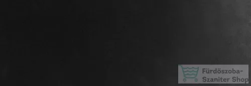 Sapho KERASAN INKA kerámia lap 12x35,5 cm fényes fekete 341504