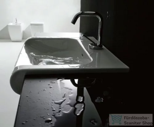 Sapho KERASAN INKA kerámia lap 32x35,5 cm fényes fekete 341704