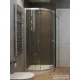 Radaway Projecta A 90x90 íves zuhanykabin, króm/átlátszó