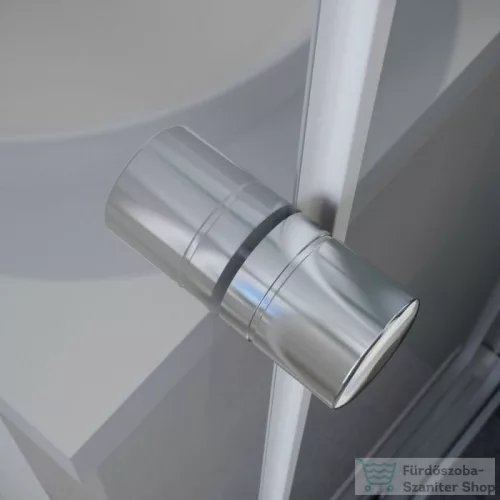 Radaway Projecta A 80x80 íves zuhanykabin, króm/átlátszó