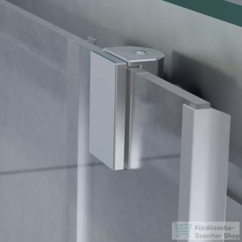 Radaway Projecta A 80x80 íves zuhanykabin, króm/átlátszó