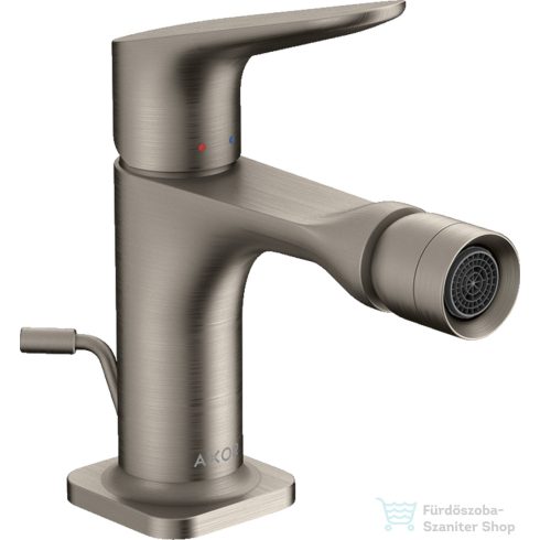 Hansgrohe AXOR Citterio M bidé csaptelep automata leeresztővel,rozsdamentes acél hatású 34210800