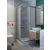 Radaway Projecta C 90x90 szögletes zuhanykabin, króm/átlátszó